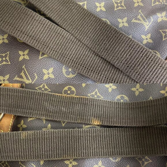 LOUIS VUITTON Montsouris GM Backpack Bag Monogram Leather Brown M51135 85YG509 main image 16